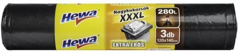 Nagykukazsák XXXL 280L/3db  120x140