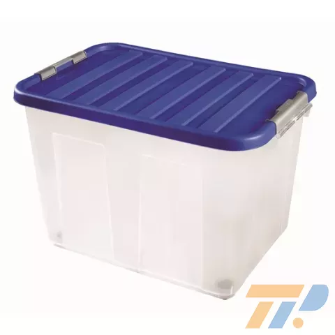 Tárolódoboz clipbox 60*40*40 75L gurulós