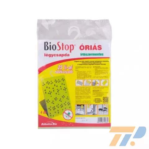 Biostop légyfogó lap plus óriás/4db-os