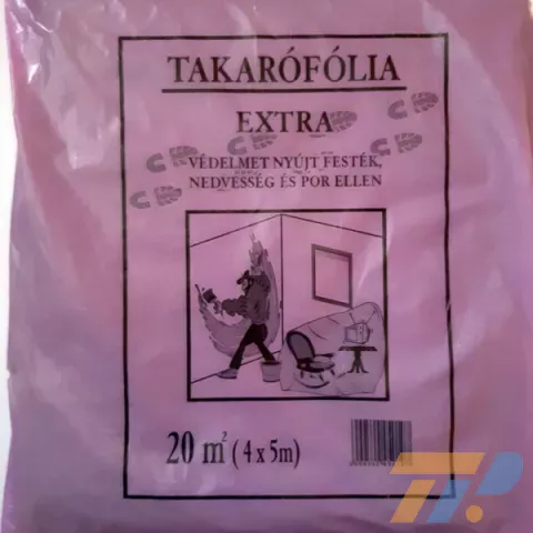 Takarófólia 4x5m  EXTRA